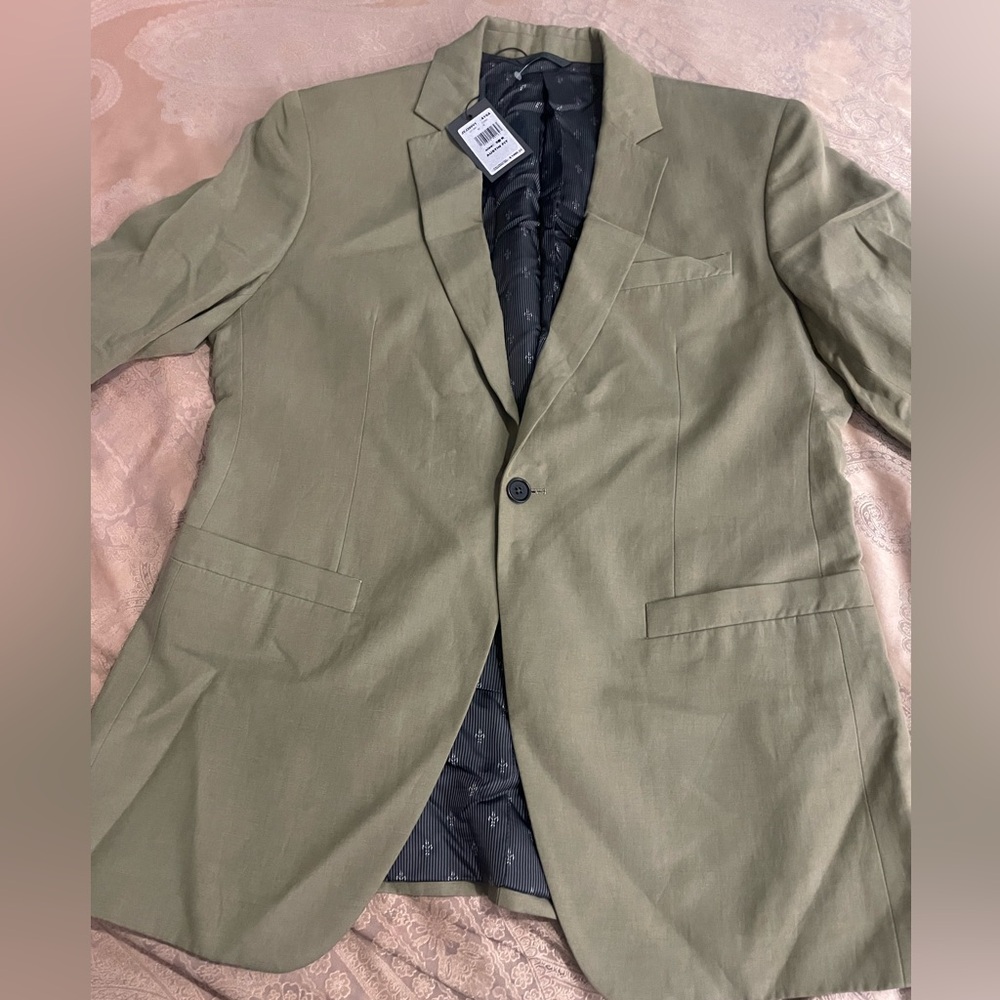 John Varvatos Ayga Austin Fit One Button Jacket